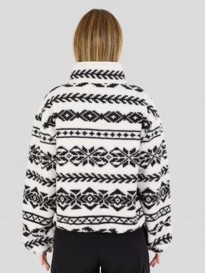 Fundango Pacha Fleece Jacket damski bluza z polaru biały 3