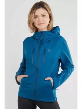 Fundango Navia Waterproof Jacket damski plaszcz przeciwdeszczowy niebieski 1