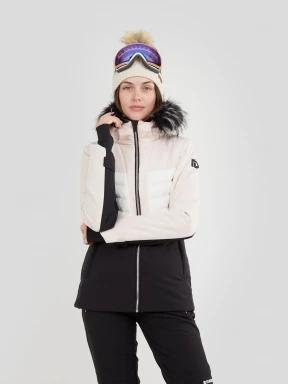 Fundango Salina Padded Jacket damski pikowana kurtka narciarska różowy 1