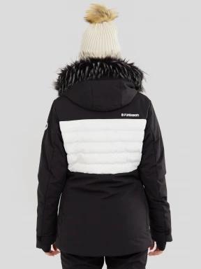 Fundango Salina Padded Jacket damski pikowana kurtka narciarska czarny 3