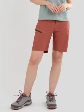 Fundango Azua Active Short damski krótkie spodnie turystyczne czerwony 1