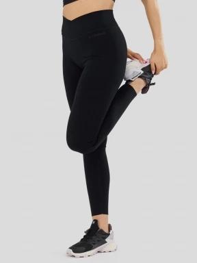Fundango Bloom Leggings damski leggingsy czarny 1