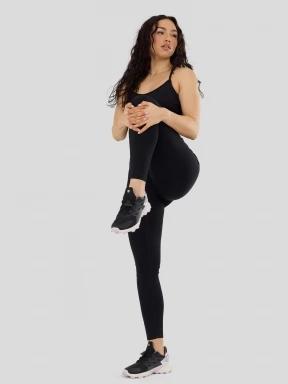 Fundango Bloom Leggings damski leggingsy czarny 3