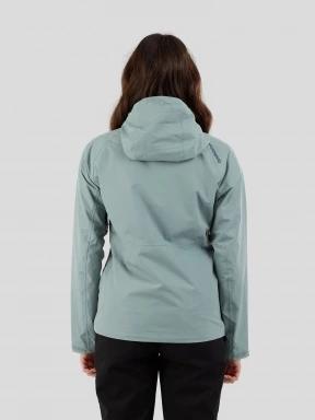 Fundango Piora Waterproof Jacket damski plaszcz przeciwdeszczowy zielony 3
