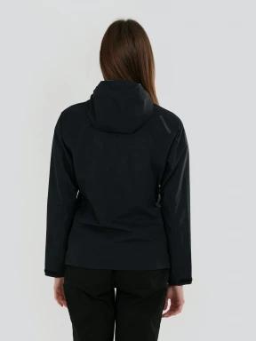 Fundango Piora Waterproof Jacket damski plaszcz przeciwdeszczowy czarny 3