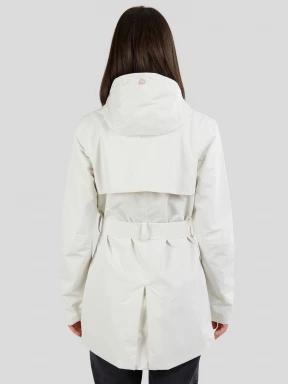 Fundango Regina Waterproof Trench Jacket damski plaszcz przeciwdeszczowy piasek 3