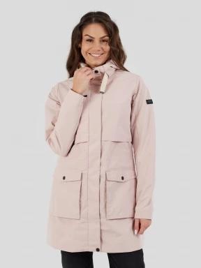 Fundango Zhuri Waterproof Jacket damski plaszcz przeciwdeszczowy różowy 1