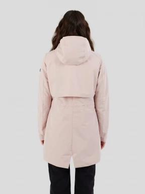 Fundango Zhuri Waterproof Jacket damski plaszcz przeciwdeszczowy różowy 3