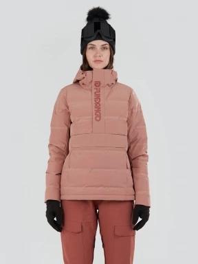 Fundango Everett Padded Jacket damski pikowana kurtka narciarska różowy 1