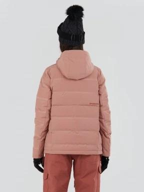Fundango Everett Padded Jacket damski pikowana kurtka narciarska różowy 3