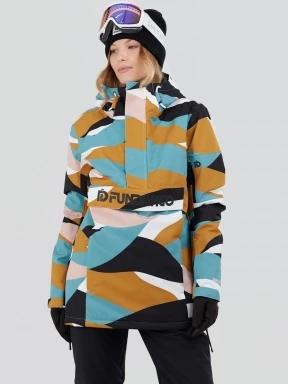 Fundango Birch ECO Logo Anorak damski kurtka narciarska szary 1