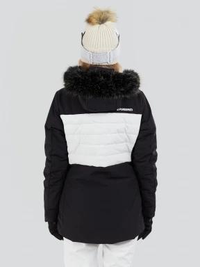 Fundango Salina Padded Jacket damski pikowana kurtka narciarska czarny 3