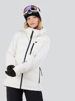 Fundango Punch Padded Jacket damski kurtka narciarska biały 1