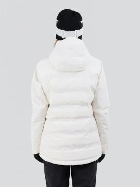 Fundango Punch Padded Jacket damski kurtka narciarska biały 3
