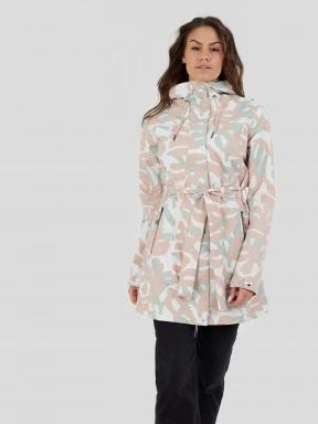 Fundango Regina II Waterproof Trench Jacket damski plaszcz przeciwdeszczowy różowy 1
