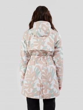 Fundango Regina II Waterproof Trench Jacket damski plaszcz przeciwdeszczowy różowy 3