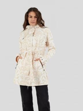 Fundango Regina II Waterproof Trench Jacket damski plaszcz przeciwdeszczowy różowy 1