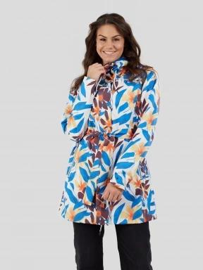 Fundango Regina II Waterproof Trench Jacket damski plaszcz przeciwdeszczowy niebieski 1