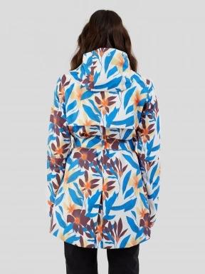 Fundango Regina II Waterproof Trench Jacket damski plaszcz przeciwdeszczowy niebieski 3