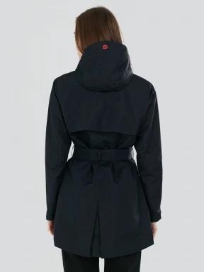 Fundango Regina II Waterproof Trench Jacket damski plaszcz przeciwdeszczowy ciemnoniebieski 3