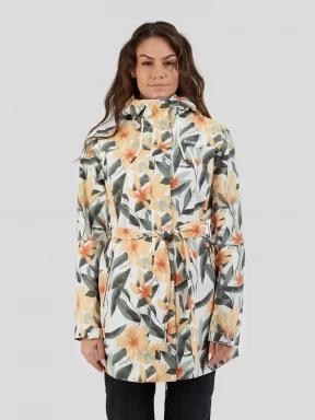 Fundango Regina II Waterproof Trench Jacket damski plaszcz przeciwdeszczowy biały 1