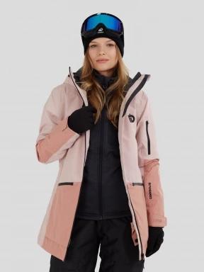 Fundango Nashua ECO 3L Allmountain Jacket damski kurtka narciarska różowy 1