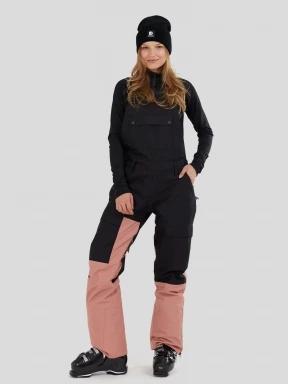 Fundango Sakura ECO Bib Pants damski kombinezon narciarski czarny 1