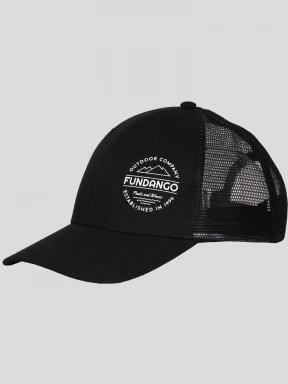 Fundango Amos Truck Driver Hat czapka z daszkiem czarny 1