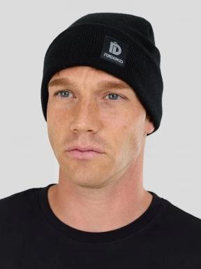 Fundango Nahu Beanie czapka robiona na drutach czarny 3