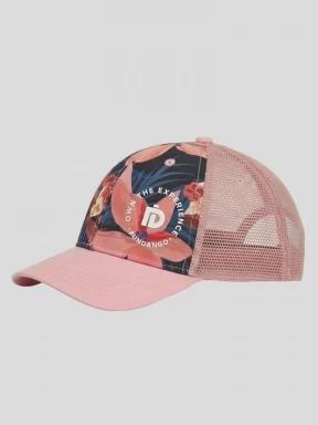 Fundango Sedum Trucker Cap damski czapka z daszkiem różowy 3