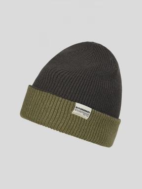 Fundango Duplex Reversible Beanie czapka robiona na drutach czarny 1