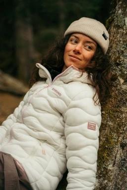 Fundango Blitz Beanie czapka robiona na drutach biały 1