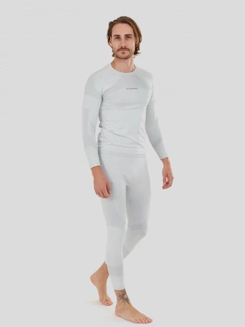 Fundango Seamless Baselayer Set męski komplet bielizny piasek 4