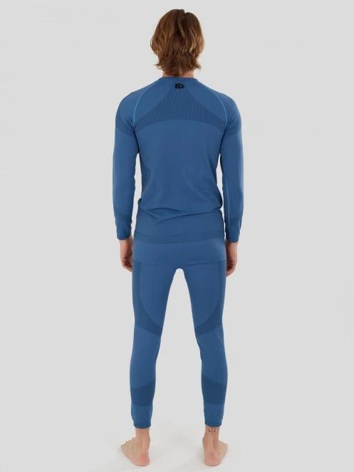 Fundango Seamless Baselayer Set męski komplet bielizny ciemnoniebieski 2