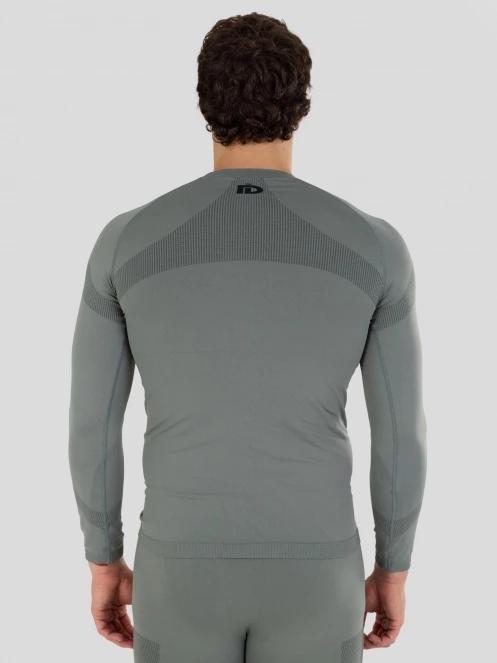 Fundango Seamless Baselayer Set męski komplet bielizny zielony 3