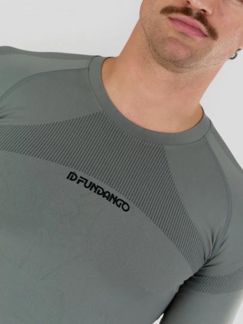 Fundango Seamless Baselayer Set męski komplet bielizny zielony 5