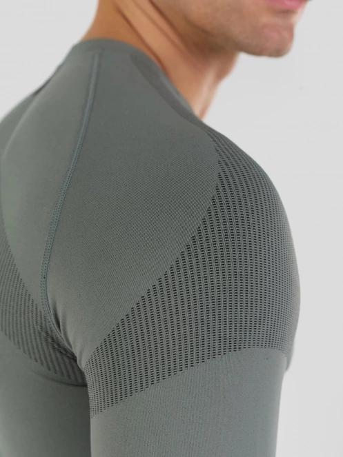 Fundango Seamless Baselayer Set męski komplet bielizny zielony 8
