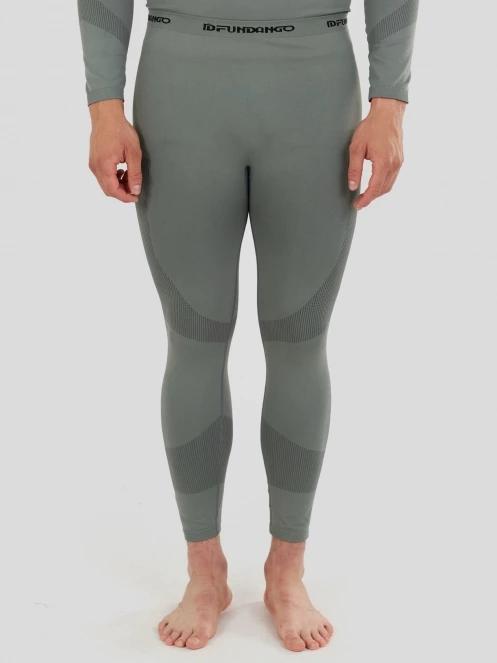 Fundango Seamless Baselayer Set męski komplet bielizny zielony 9