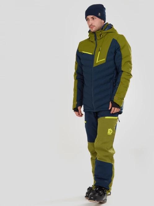 Fundango Teak Pants męski spodnie narciarskie oliwka 4