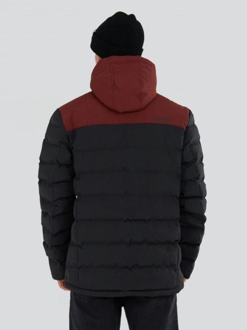 Fundango Passat Padded Jacket męski pikowana kurtka przejściowa czerwony 3