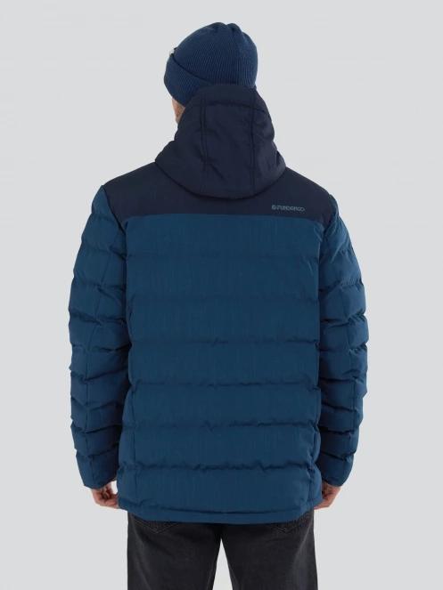Fundango Passat Padded Jacket męski pikowana kurtka przejściowa niebieski 3