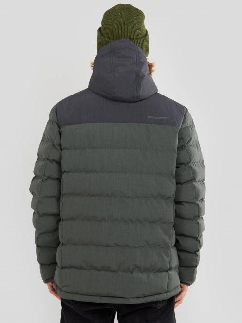 Fundango Passat Padded Jacket męski pikowana kurtka przejściowa zielony 3