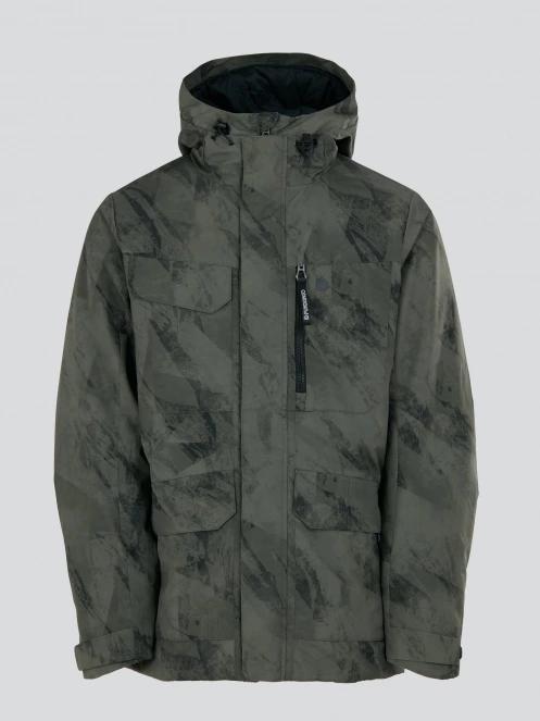 Fundango Perill Parka Jacket męski kurtka zimowa oliwka 8