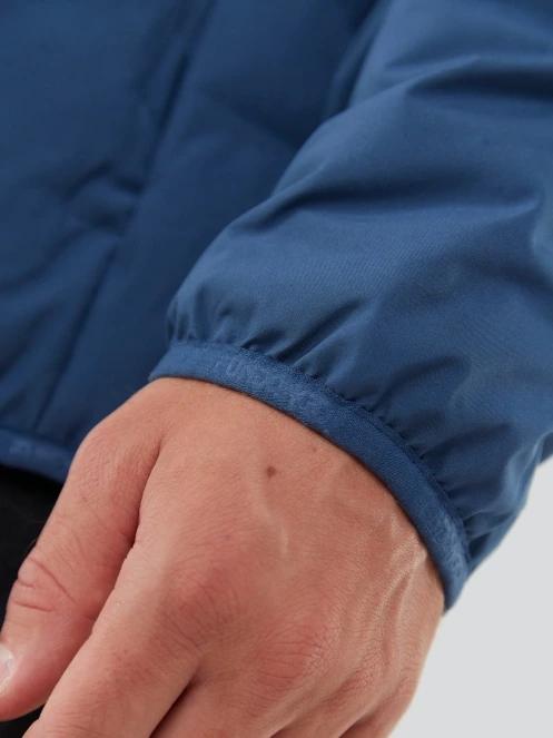 Fundango Smoke Hooded Jacket męski kurtka na wycieczki niebieski 7