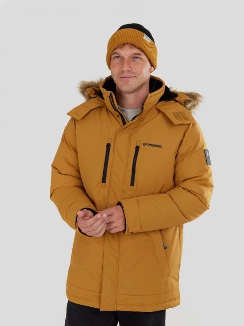 Fundango Spirit Parka Jacket męski kurtka zimowa żółty 2