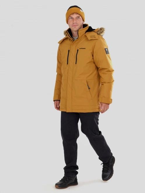 Fundango Spirit Parka Jacket męski kurtka zimowa żółty 4