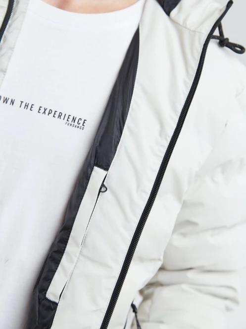 Fundango Patriot Padded Jacket męski pikowana kurtka przejściowa piasek 7