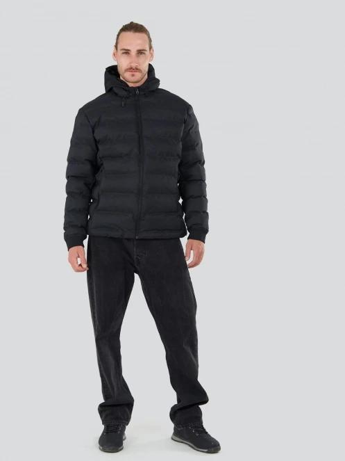 Fundango Patriot Padded Jacket męski pikowana kurtka przejściowa czarny 4