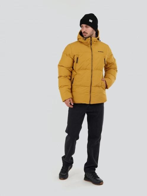 Fundango Ewan Puffer Jacket męski kurtka przejściowa żółty 4