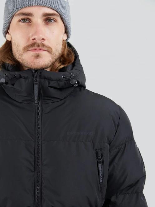 Fundango Ewan Puffer Jacket męski kurtka przejściowa czarny 5